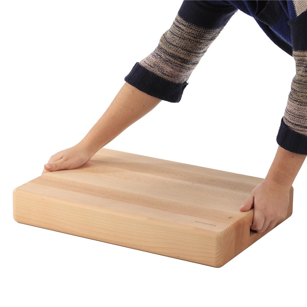 Tagliere professionale in legno in piedi 49,5x39,5 - Tom Press