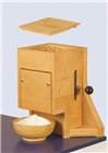 Mulino manuale per farina in legno grande capacità-fino 4,5 kg/h