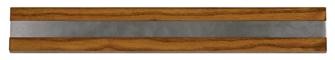 Porta coltelli magnetico neodimio 45 cm supporto in legno