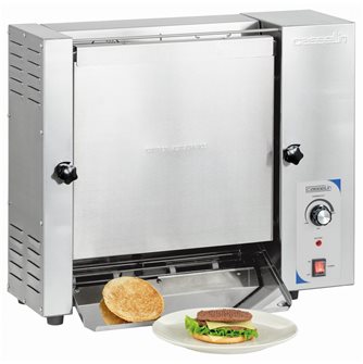 Toaster verticale professionale per hamburger e sandwich